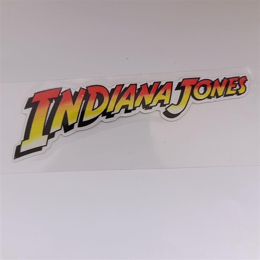 INDIANA JONES Logo Film STICKER, Verzenden, Nieuw, Bedrijf of Vereniging