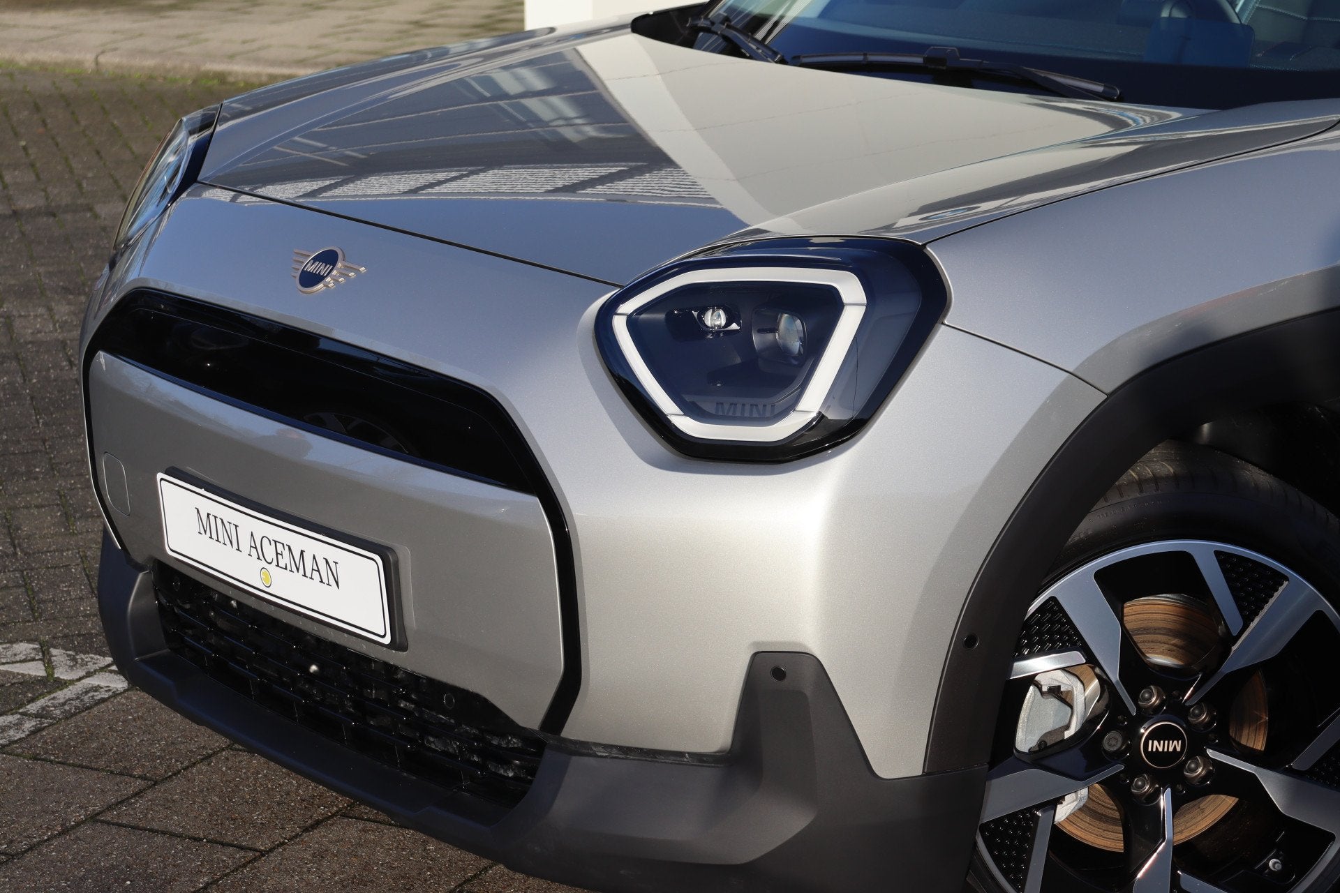 MINI Aceman E / Classic / Pakket S / 18 inch Slide Spoke 2-t, Auto's, Dealer onderhouden, Stof, Zwart, Stoelverwarming