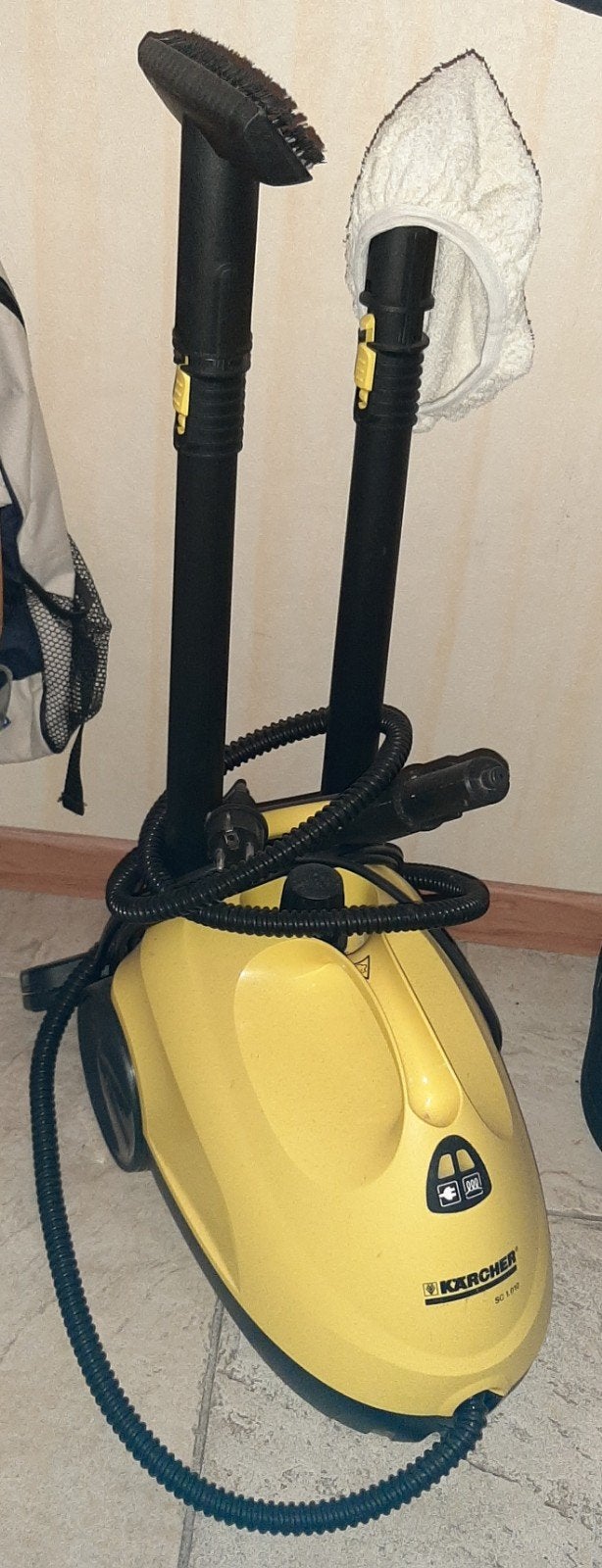 Stoomreiniger Kärcher incl behang-afstoom accessoire, Witgoed en Apparatuur, Stoomapparaten, Ophalen