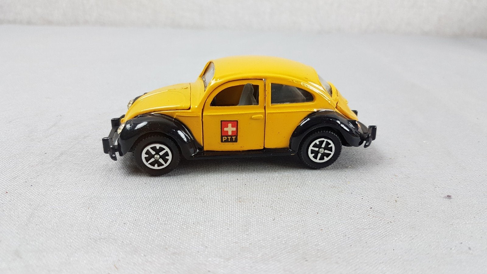 Dinky Toys Volkswagen Kever PTT Zwitserland, Ophalen of Verzenden, Gebruikt, Auto