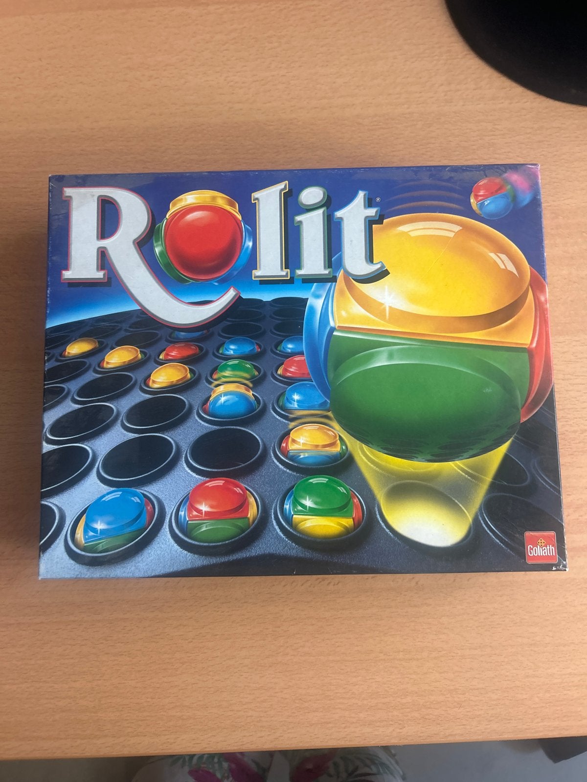 Rolit bordspel van Goliath - Strategisch en kleurrijk, Hobby en Vrije tijd, Drie of vier spelers, Ophalen of Verzenden, Zo goed als nieuw