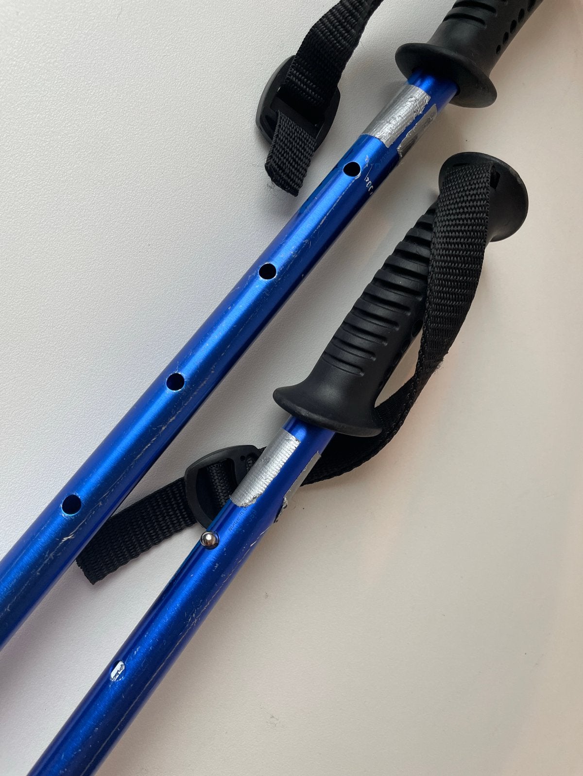 Ski stokken, verstelbaar 70 - 100 cm, Overige merken, Gebruikt, Stokken, 100 tot 140 cm