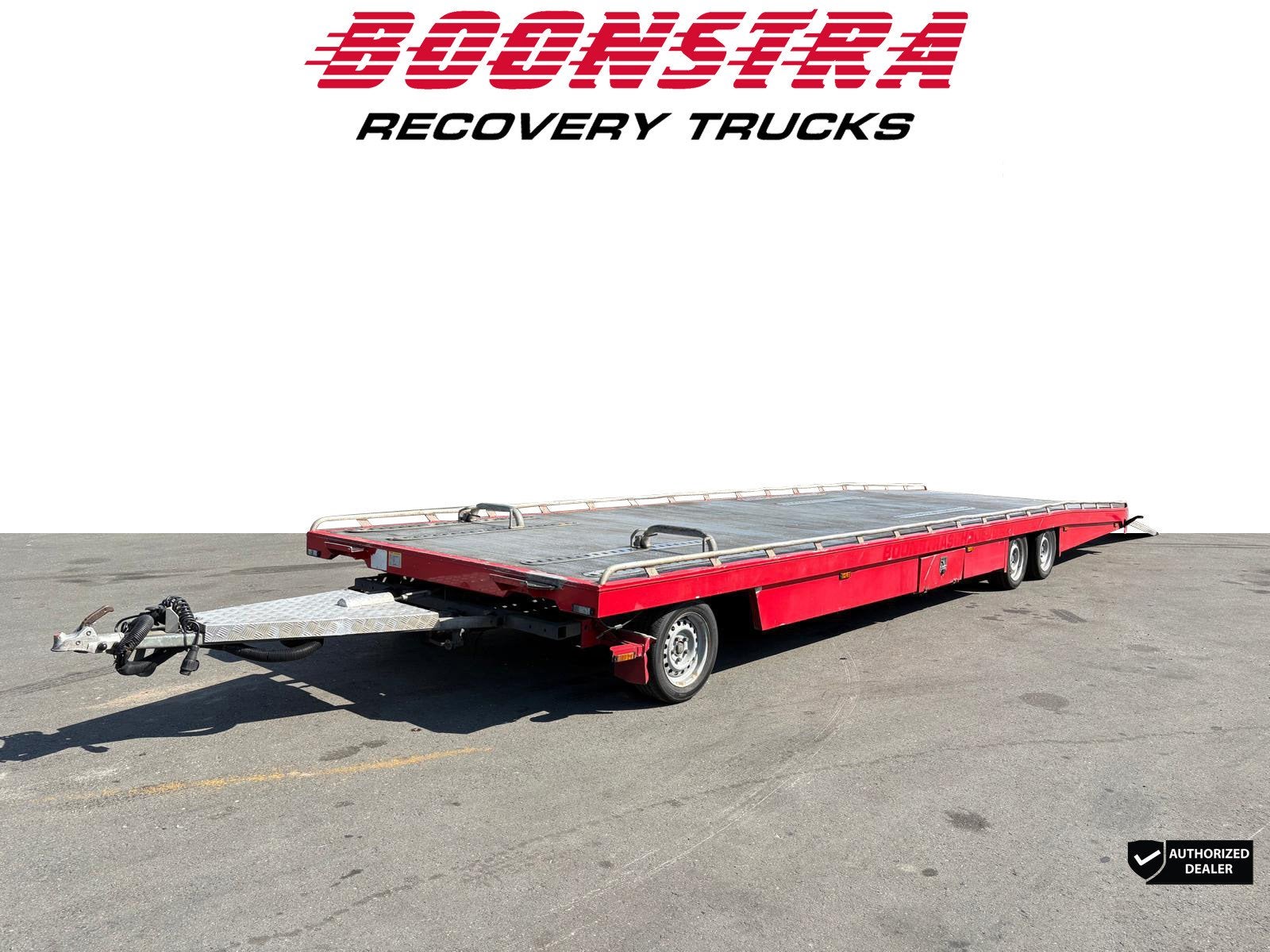 Tijhof TS 3500 ANN Schamel aanhangwagen Luft Autotransporter, Auto diversen, Aanhangers en Bagagewagens, Boonstra Recovery Trucks B.V.