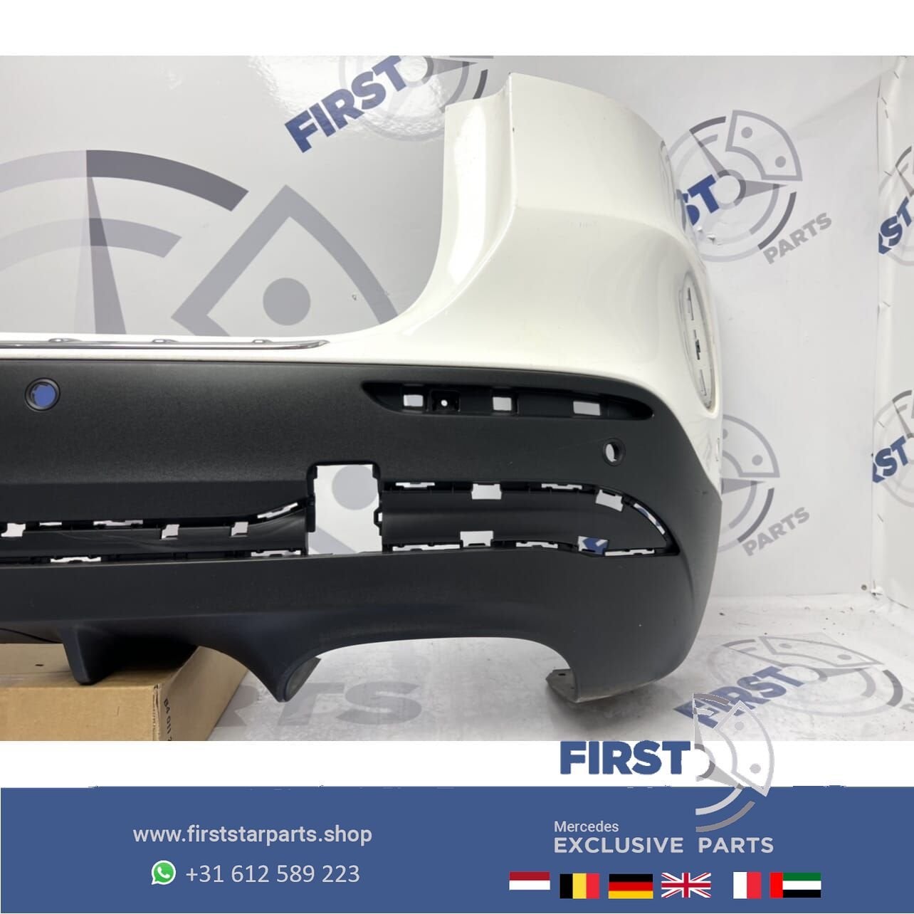 H247 W247 GLA AMG ACHTERBUMPER + DIFFUSER Mercedes GLA Klass, Gebruikt, -, Ophalen of Verzenden, Achter
