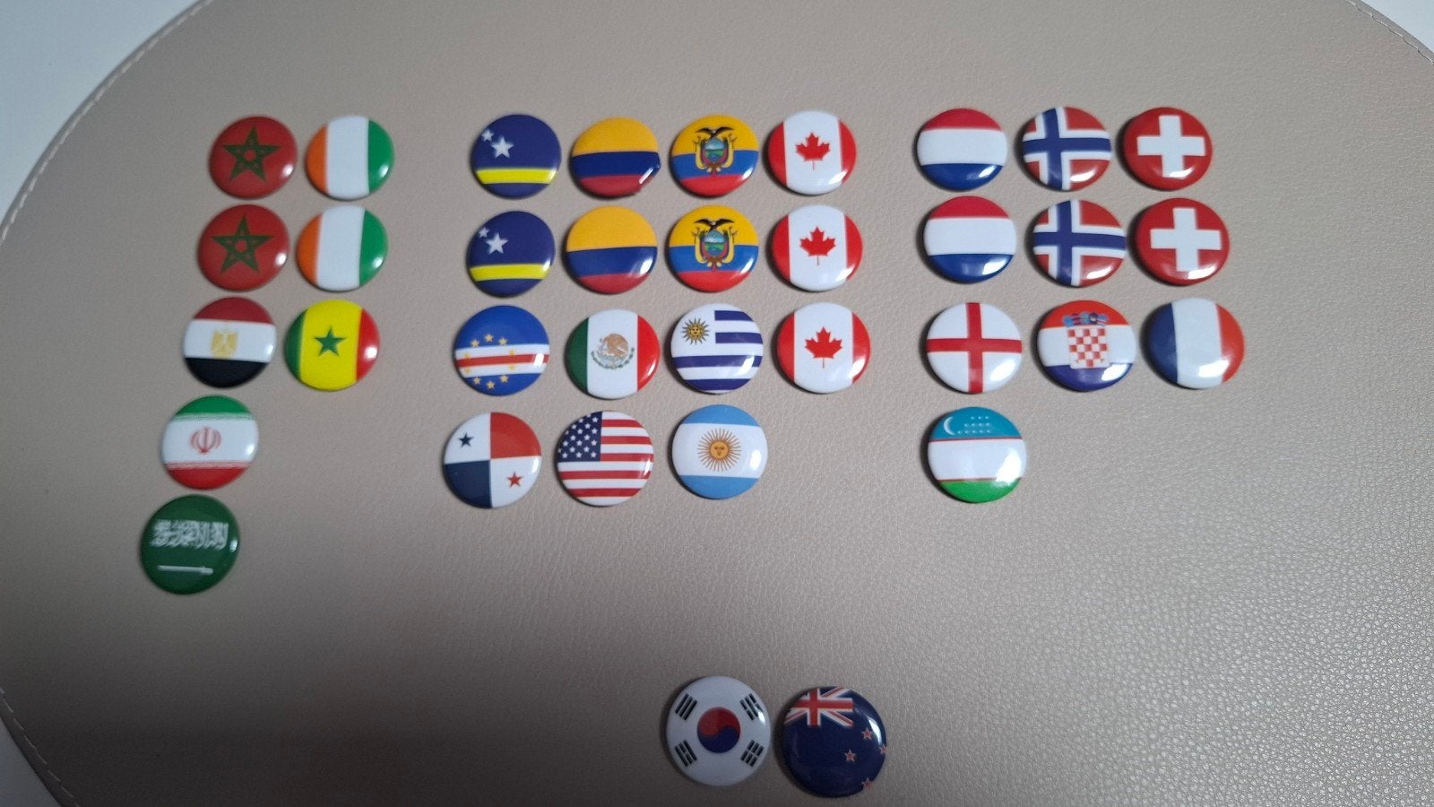 WK buttons te ruil., Sieraden, Tassen en Uiterlijk, Kindersieraden, Ophalen, Nieuw, Overige typen