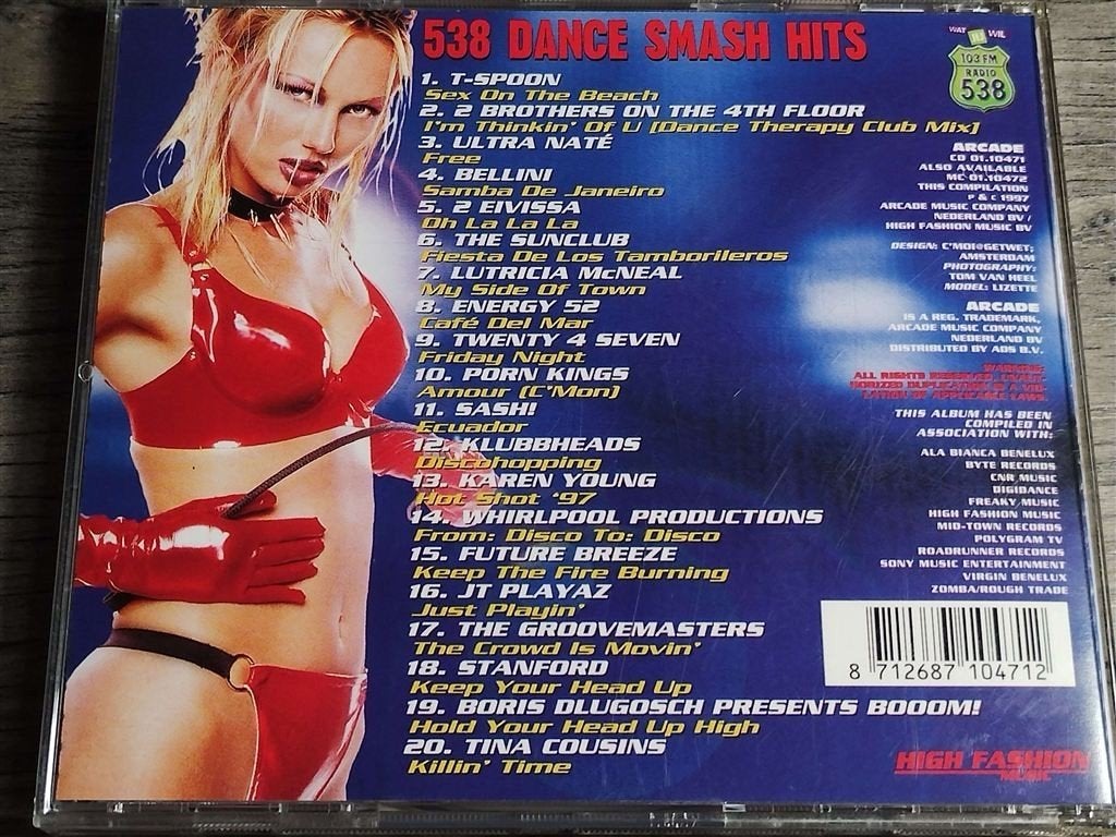 538 Dance Smash Hits 1997 Vol. 3, Ophalen of Verzenden, Zo goed als nieuw, Dance
