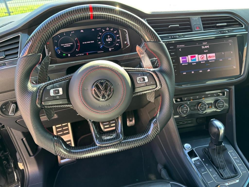Exclusieve Vw Tiguan allspace evt lease overname mogelijk, Automaat, Zwart, 1984 cc, 7 stoelen