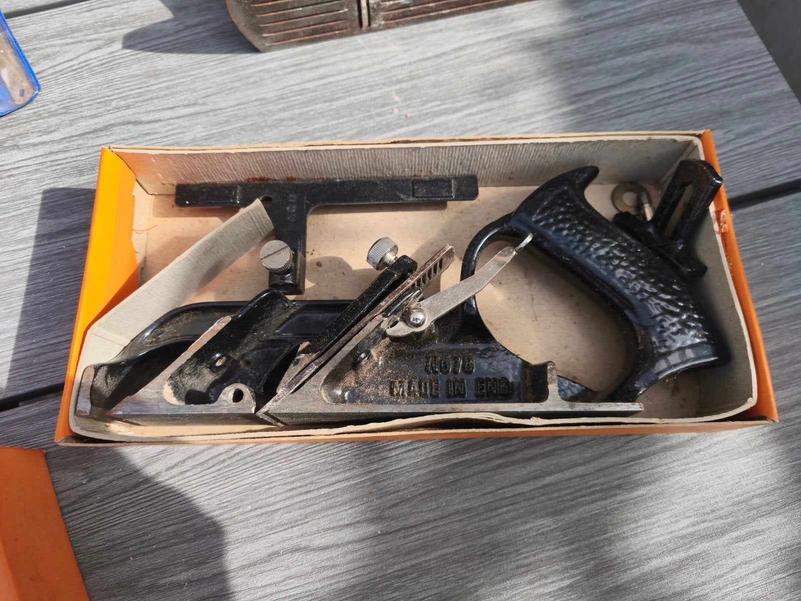 Vintage Stanley No. 78 Schaven - Made in England, Ophalen