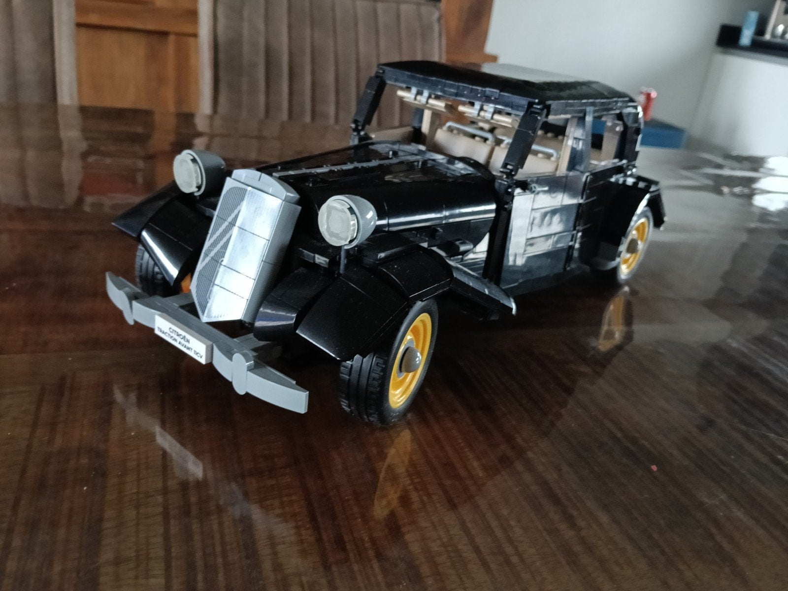 CADA MOC Citroën Traction Avant bouwset, Ophalen of Verzenden, Zo goed als nieuw, Overige merken