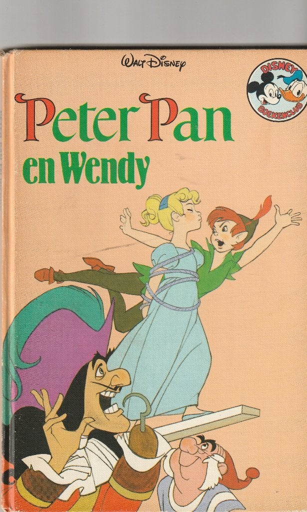Peter pan en wendy walt disney jaren 70 boekje, Ophalen of Verzenden, Gelezen, Fictie algemeen