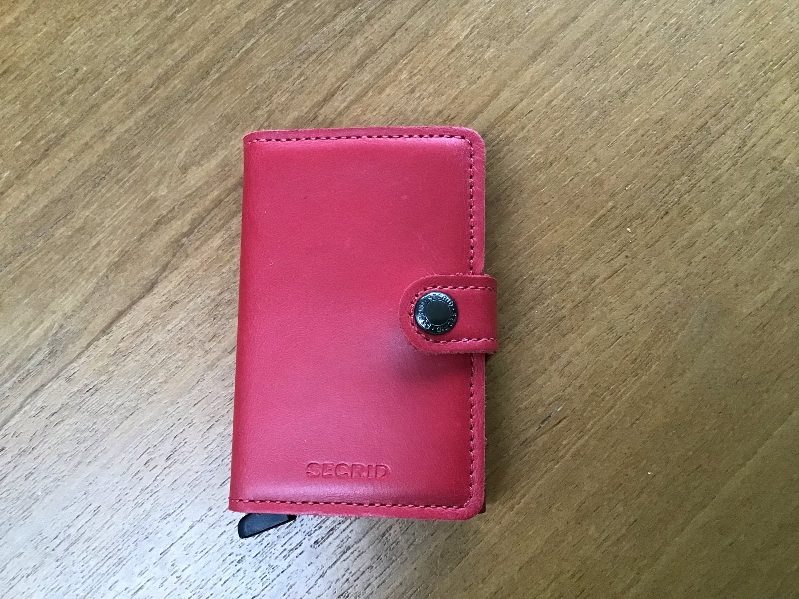 Secrid Miniwallet - Zo goed als nieuw, Overige merken, Ophalen of Verzenden, Zo goed als nieuw, Leer