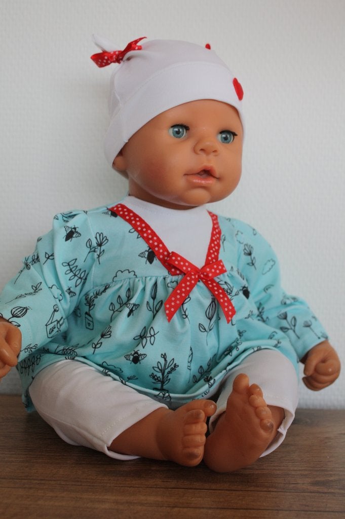 poppenkleertjes 46/48 cm  no 40, Ophalen of Verzenden, Nieuw, Babypop