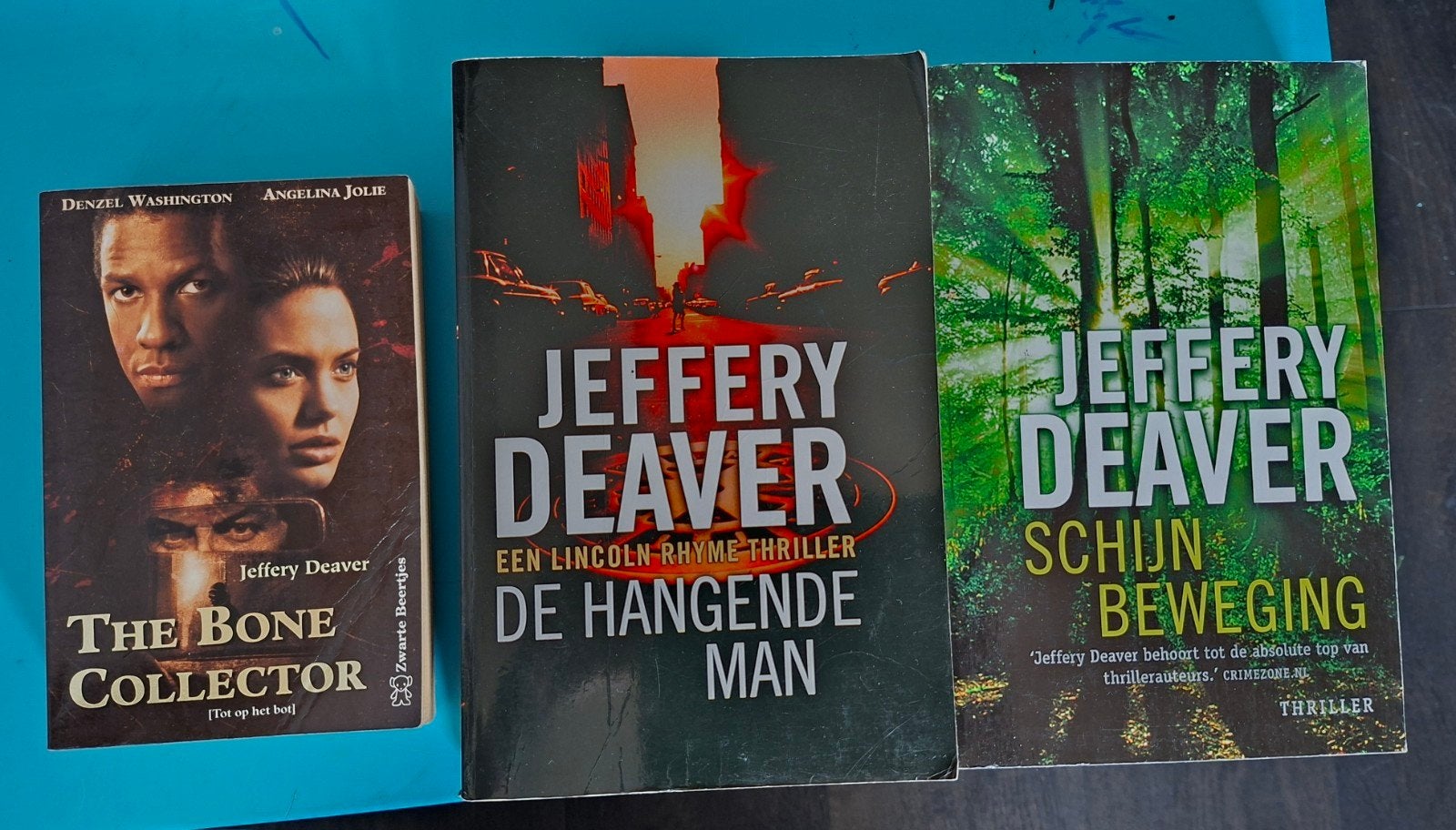 Jeffery Deaver Thriller Boeken, Boeken, Thrillers, Gelezen, Nederland, Ophalen of Verzenden