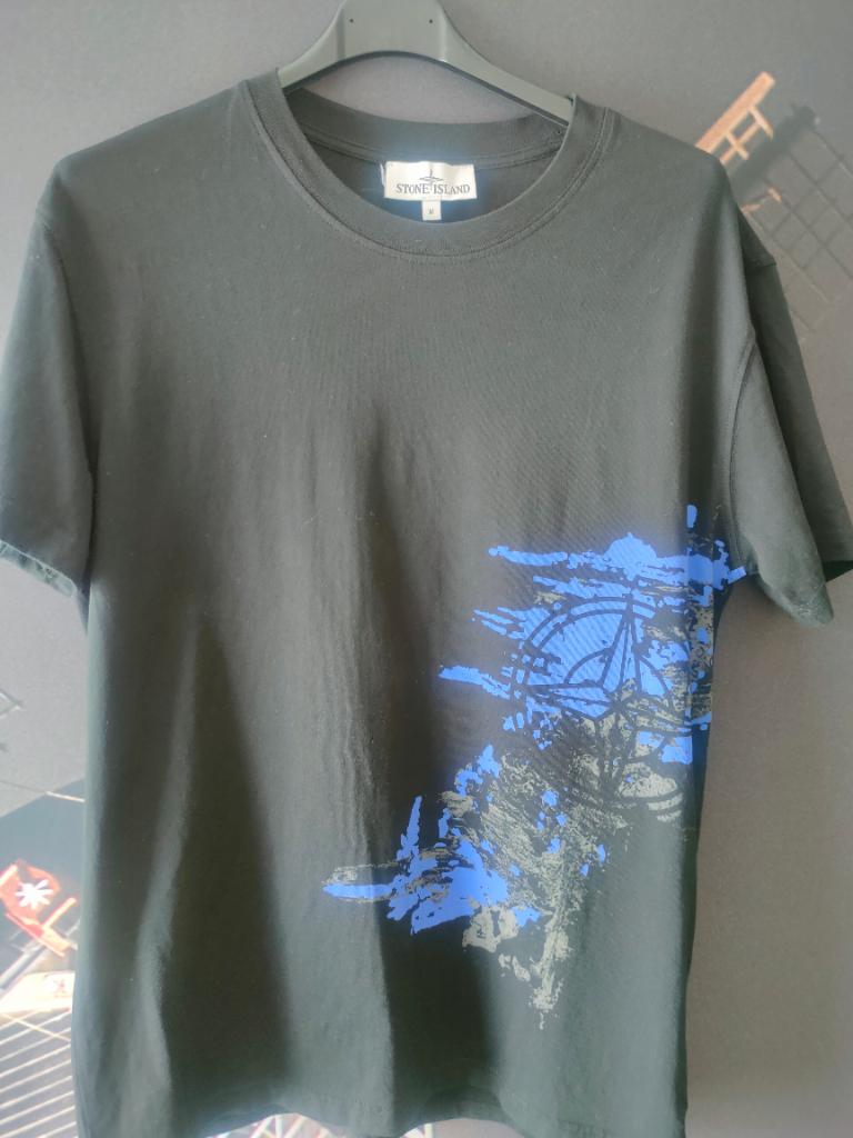 T-shirt van Stone Island, Ophalen, Maat 48/50 (M), Zwart, Stone Island