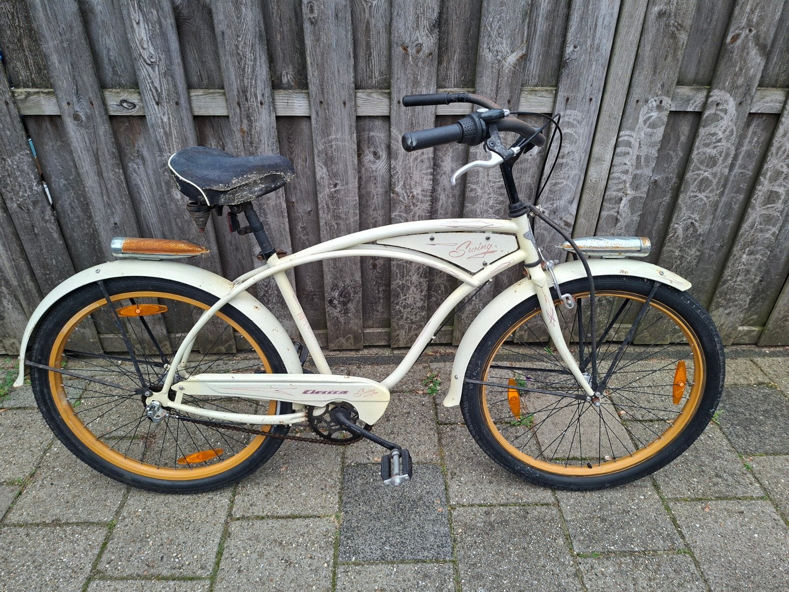 Swing American Beach Cruiser 26"inch, Ophalen, Terugtraprem, Gebruikt, Staal