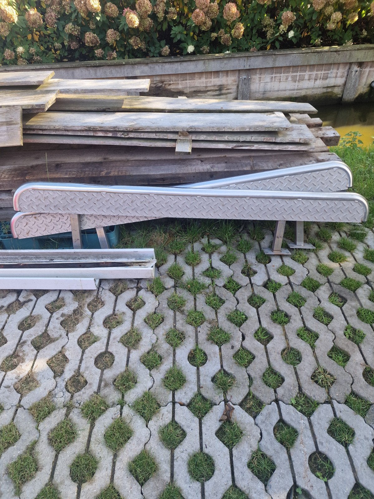 RVS Treeplanken / Sidebars voor voertuigen, Ophalen, Gebruikt