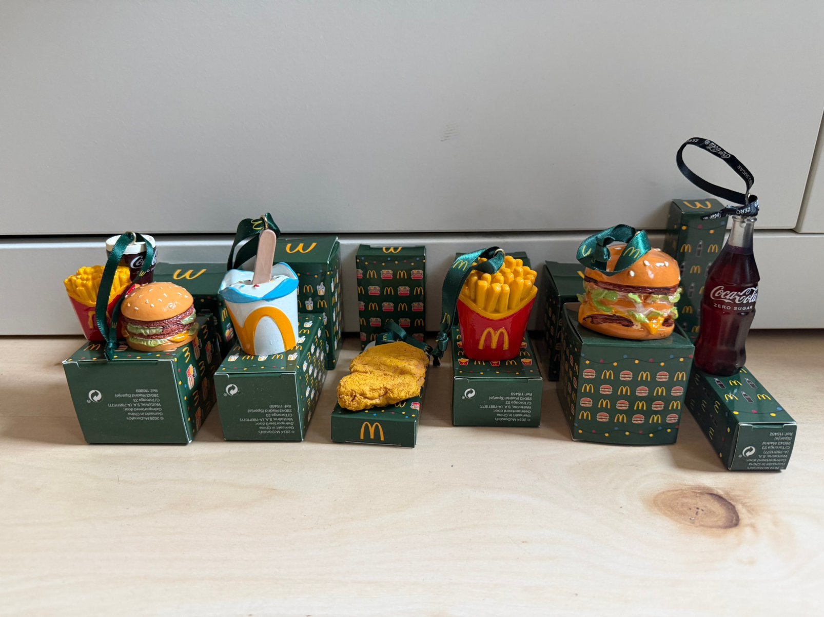 Complete kerstballen set McDonalds, Ophalen of Verzenden, Zo goed als nieuw
