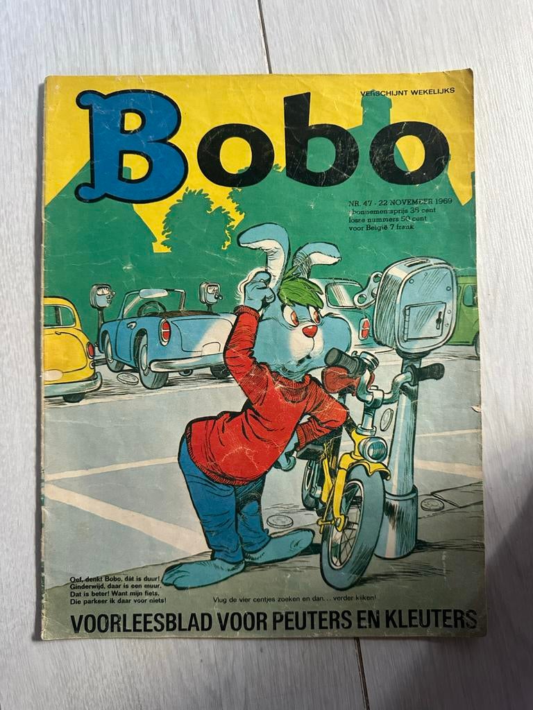 21 Bobo boekjes uit 1969-1971 - Vintage kinderlectuur, Boeken, Ophalen of Verzenden