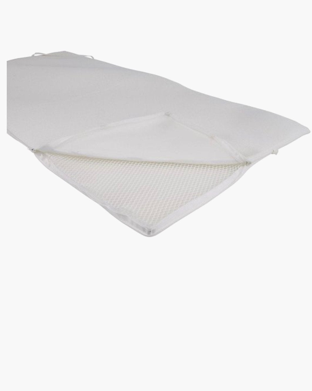 ABZ Airgosafe Matras Topper 70x140x3 cm met 2 hoeslakens., Ophalen of Verzenden, Zo goed als nieuw, 140 tot 160 cm, 70 tot 85 cm