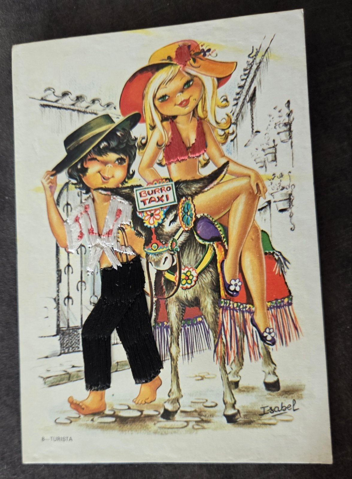 Burro Taxi Benidorm, Verzamelen, Verzenden, 1960 tot 1980, Gelopen, Kinderen