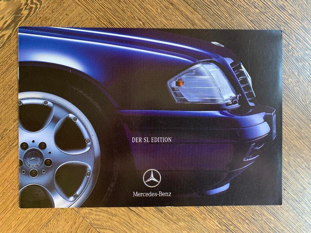 Brochure folder Mercedes-Benz SL Edition R129 2001 nieuw!, Boeken, Zo goed als nieuw, Mercedes-Benz, Mercedes, Ophalen of Verzenden