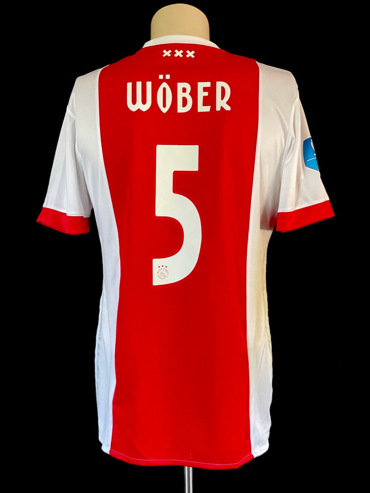 Ajax matchworn Wedstrijdshirt Wöber Gedragen shirt, Ophalen of Verzenden, Gebruikt, Ajax, Shirt