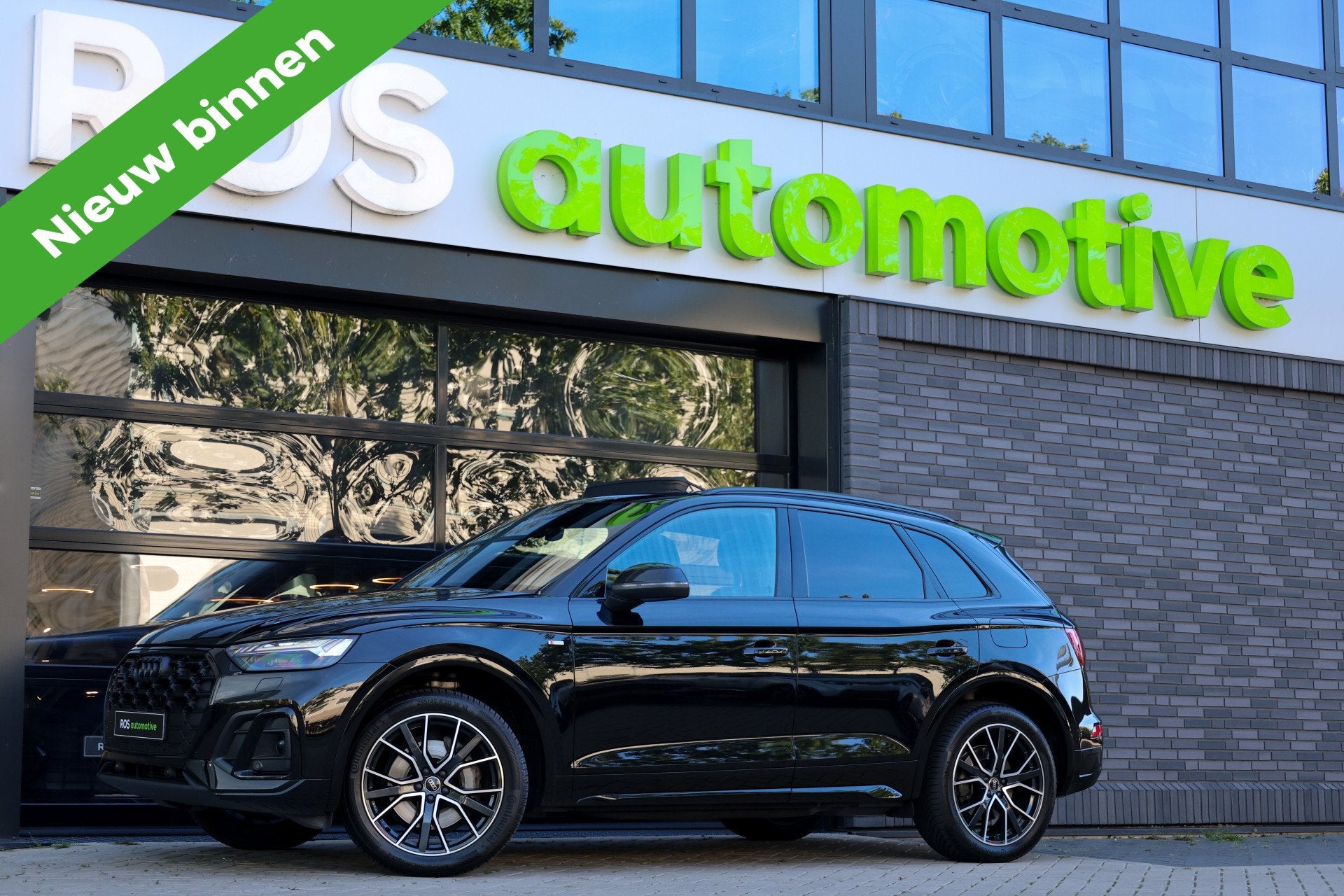 Audi Q5 50 TFSI e S edition Competition | BTW | PANO | LEDER, Auto's, Automaat, Gebruikt, 4 cilinders, Zwart