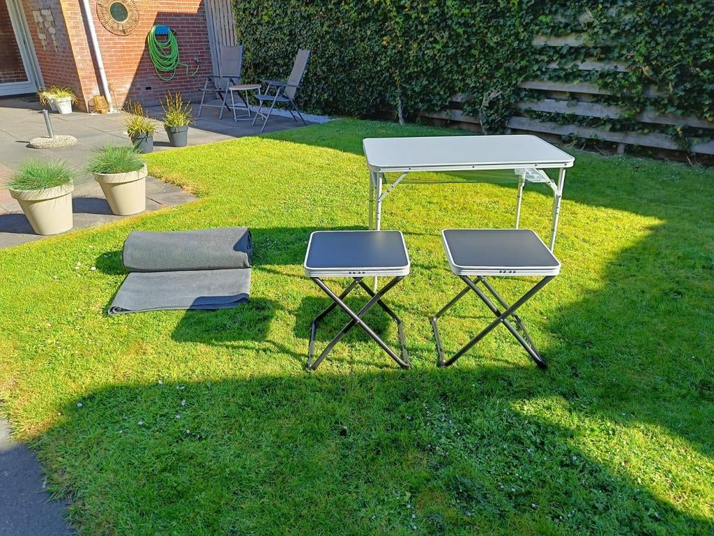 Setje kampeerspullen, Caravans en Kamperen, Kampeeraccessoires, Ophalen of Verzenden
