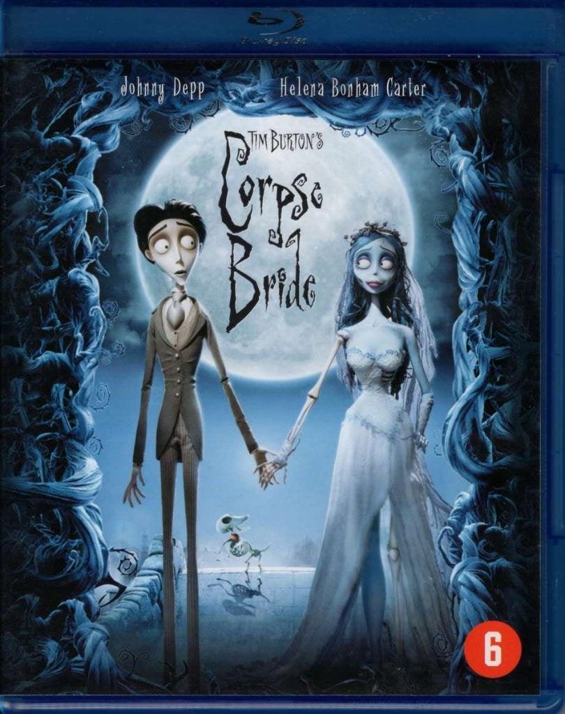 Corpse Bride (2005, van Tim Burton) - IMDB 7.3 - NL uitgave, Cd's en Dvd's, Verzenden, Actie, Info@warnerbros.com, Zo goed als nieuw