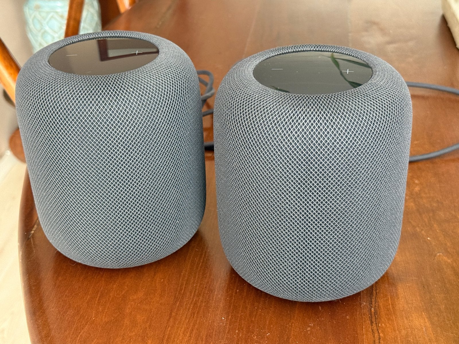 Set van 2 Apple HomePod (2e generatie) - zwart, Slimme speaker, WiFi, Ophalen of Verzenden, Zo goed als nieuw