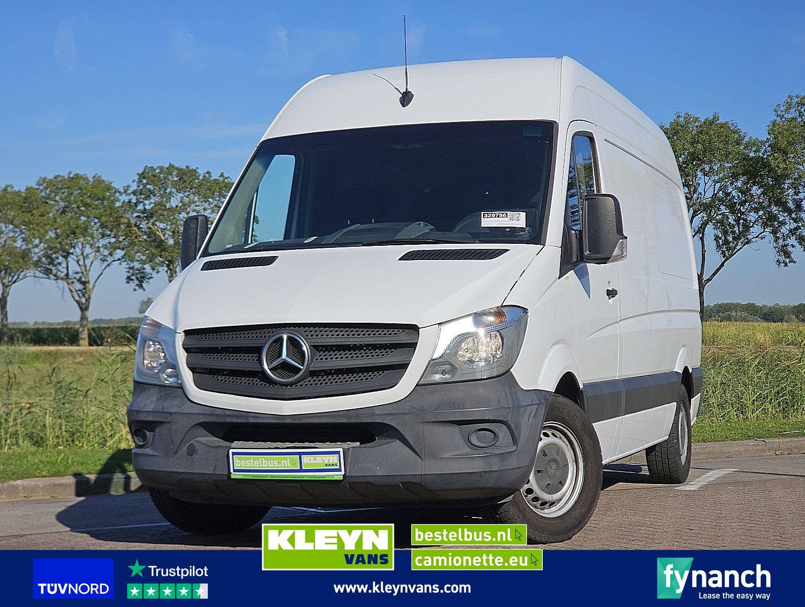 MERCEDES-BENZ SPRINTER 313, Auto's, 13 km/l, Euro 5, 129 pk, Wit