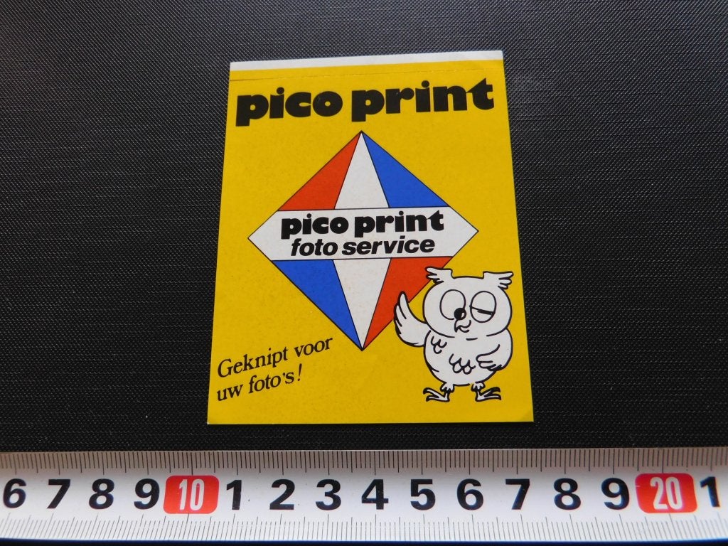sticker PICO PRINT foto service *, Ophalen, Zo goed als nieuw