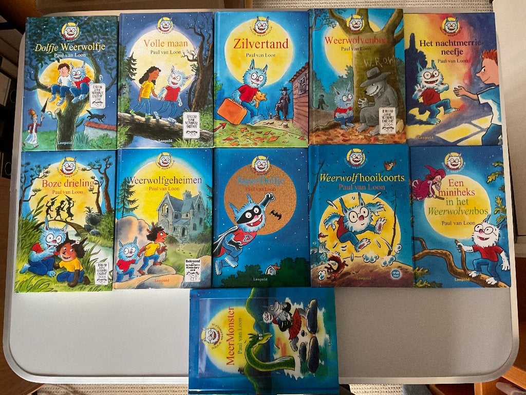 11 Dolfje Weerwolfje boeken, Boeken, Kinderboeken | Jeugd | onder 10 jaar, Gelezen, Fictie algemeen, Verzenden