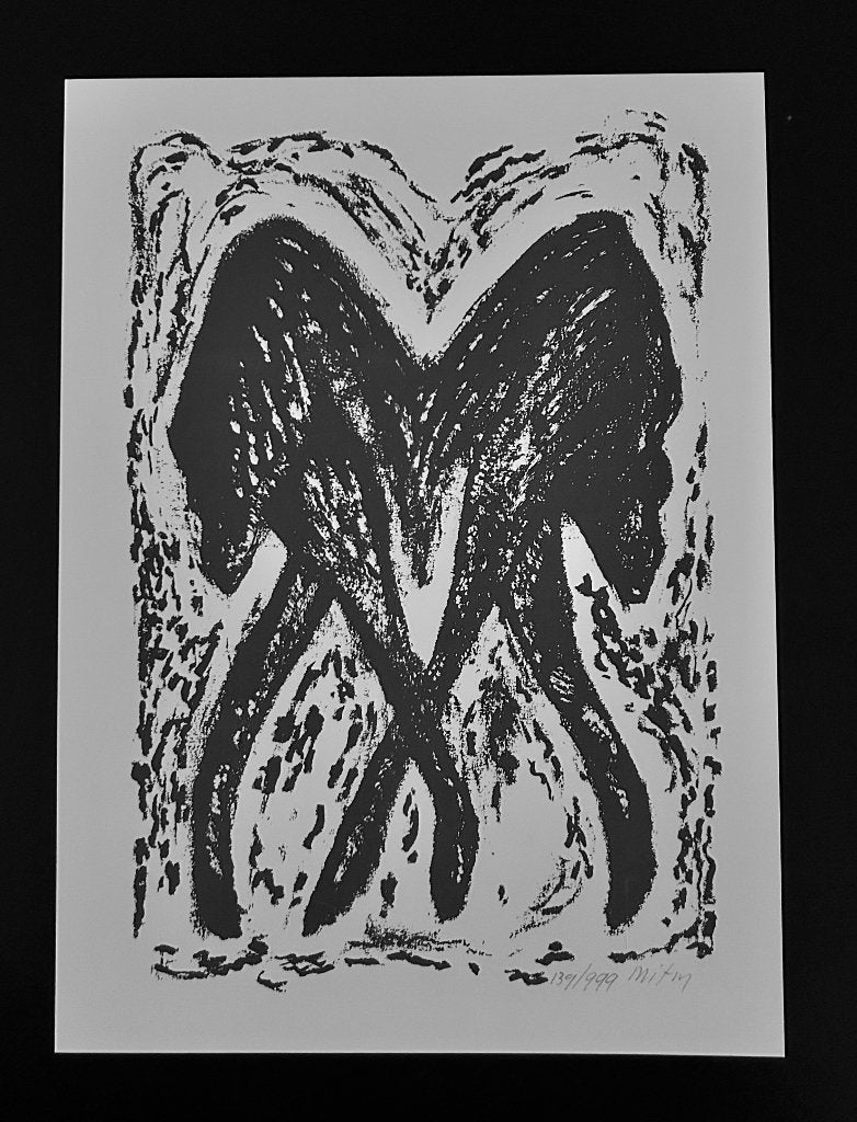 Zeefdruk M. Groenendijk, Antiek en Kunst, Kunst | Litho's en Zeefdrukken, Gesigneerd, Verzenden, Zeefdruk