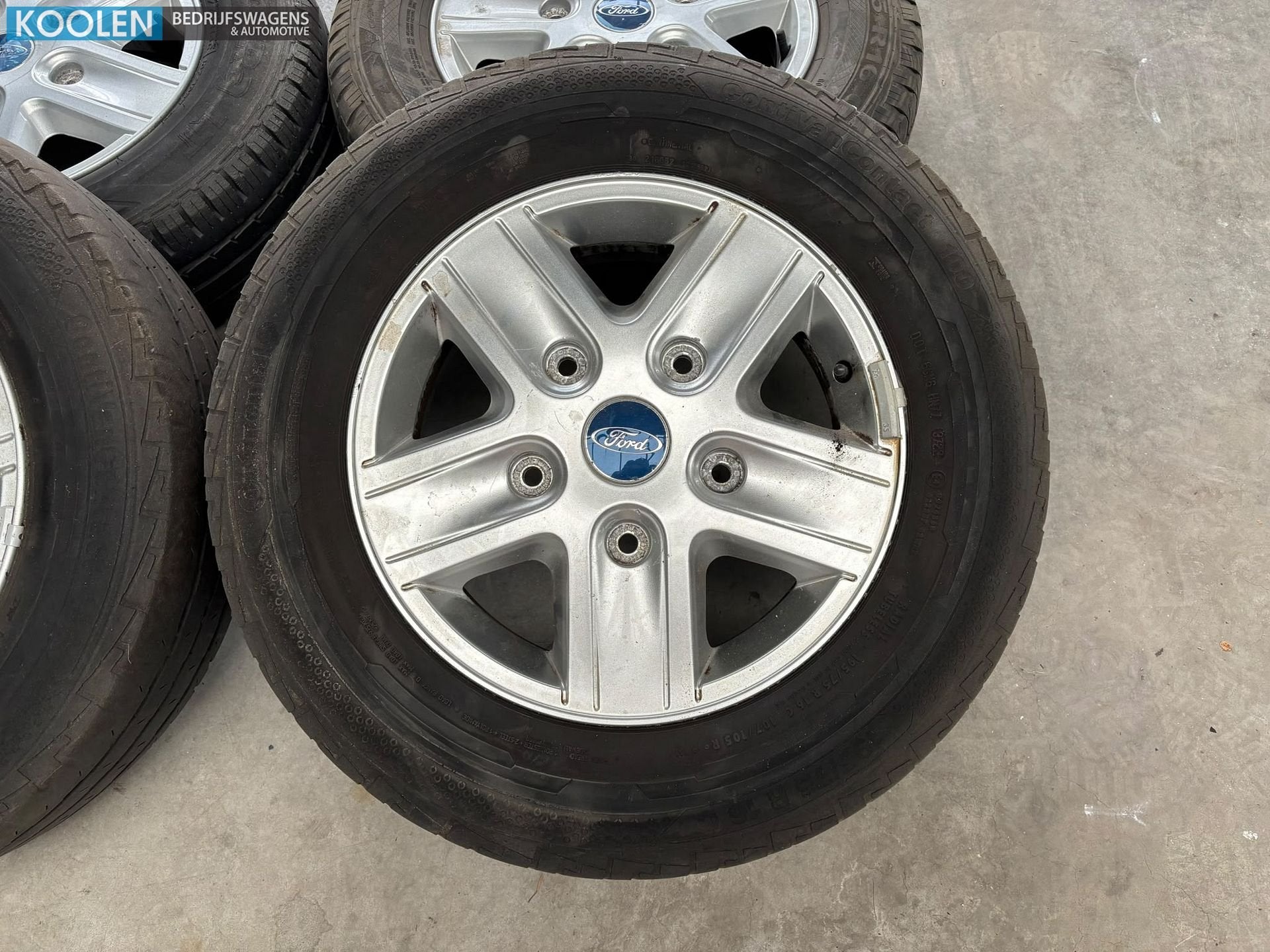 Band-velg Combinatie Ford Transit oud type 16 Inch, Ophalen, Gebruikt, -, -