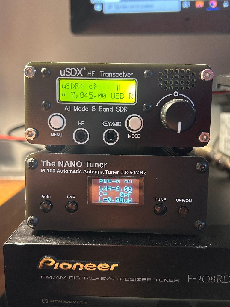 uSDX 8bands QRP HF Transceiver, Telecommunicatie, Ophalen of Verzenden, Gebruikt, Zender en Ontvanger