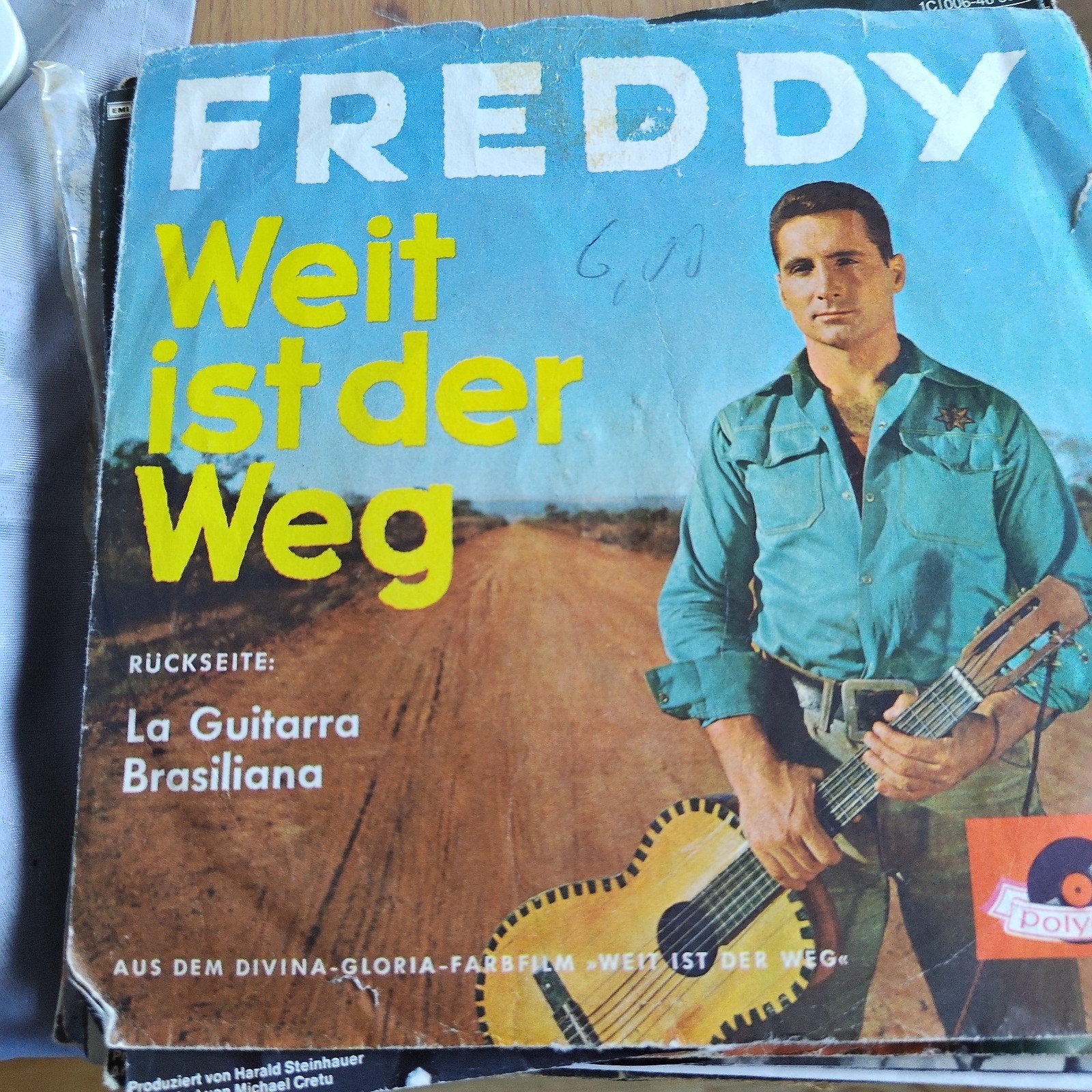 Freddy - Weit ist der Weg / La Guitarra Brasiliana (EP), Gebruikt, 7 inch, EP, EP