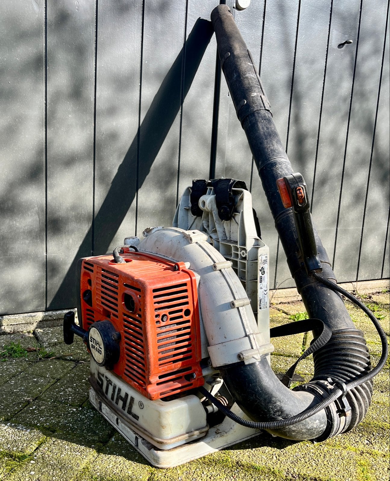 Stihl BR 420 Bladblazer - Krachtig en Ruggedragen, Ophalen, Gebruikt, Benzine, Ruggedragen