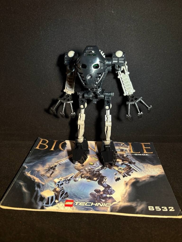 Lego Bionicle 8532 Onua met instructie, Kinderen en Baby's, Speelgoed | Duplo en Lego, Bionicle, Lego, Compleet, Ophalen of Verzenden