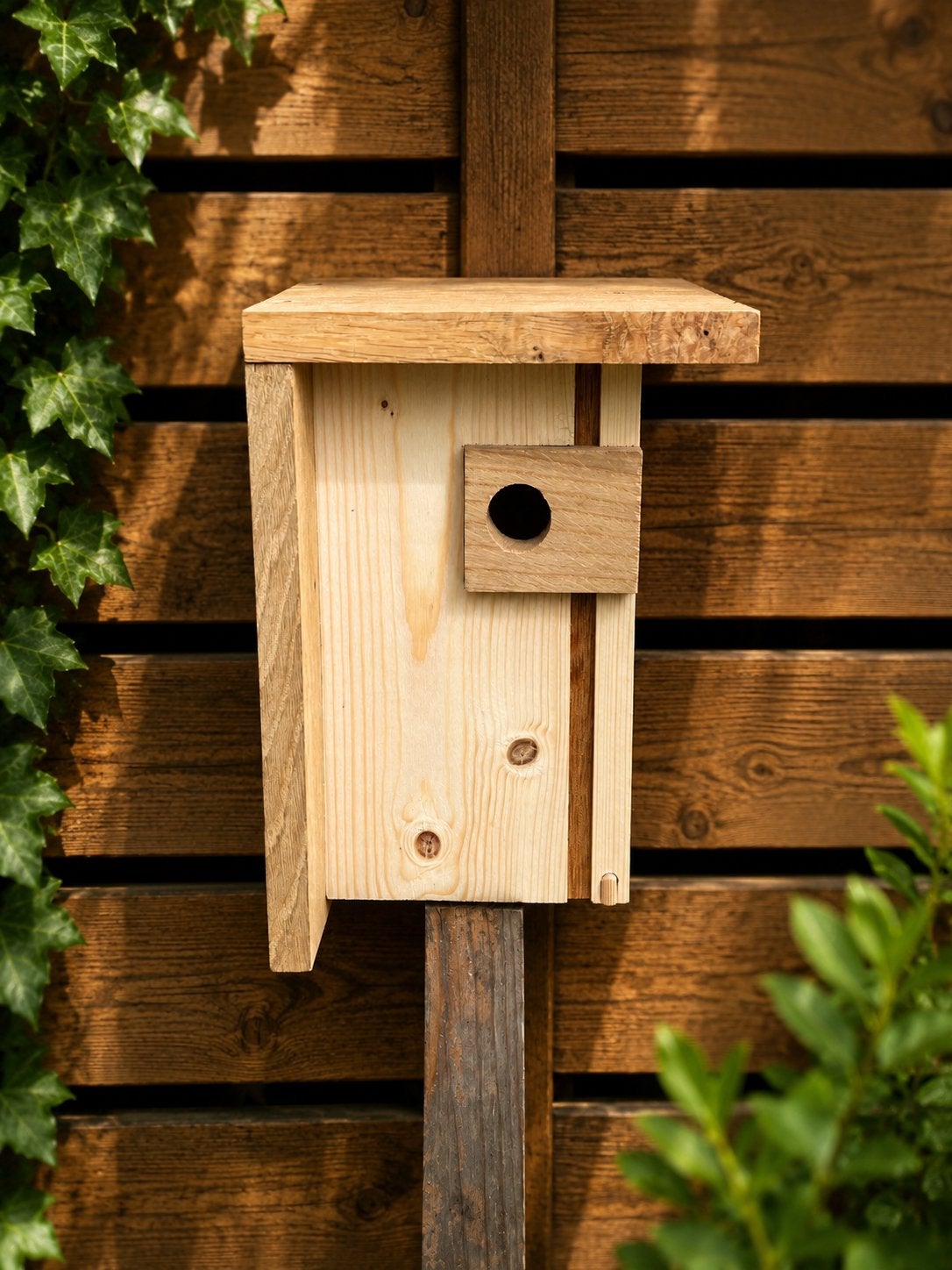 Stijlvolle Unieke Nestkast Vogelhuis Koolmees & Pimpelmees, Verzenden, Nieuw