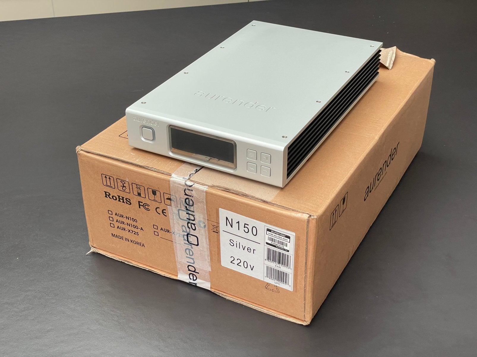 Aurender N150 + 2TB SSD Samsung 870EVO streamer, Ophalen, Zo goed als nieuw