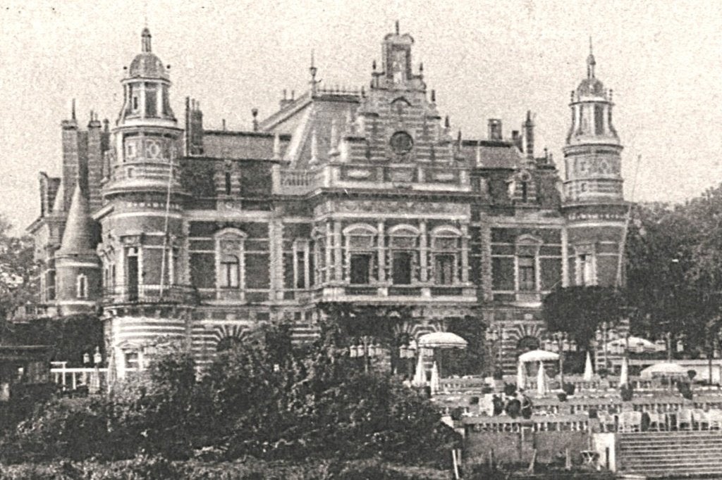969132	Wassenaar 1929 ZH 	Kasteel	Oud Wassenaar	Gelopen, Ophalen of Verzenden, 1920 tot 1940, Gelopen, Zuid-Holland