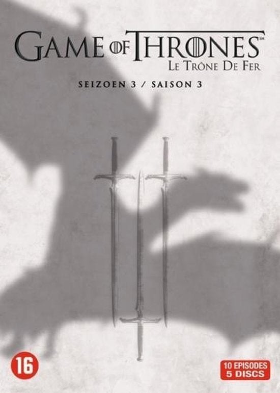 DVD box: Game of Trones: Seizoen 3, Cd's en Dvd's, Vanaf 16 jaar, Ophalen of Verzenden, Zo goed als nieuw, Fantasy