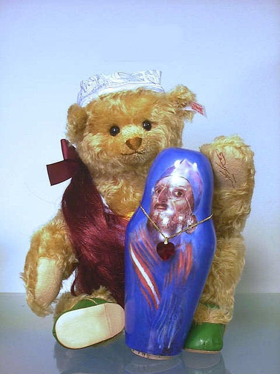 Steiff 994609 ARS MUNDI ERNST FUCHS SCHATZI TEDDYBEER 2002, Ophalen of Verzenden, Nieuw, Stoffen beer, Steiff