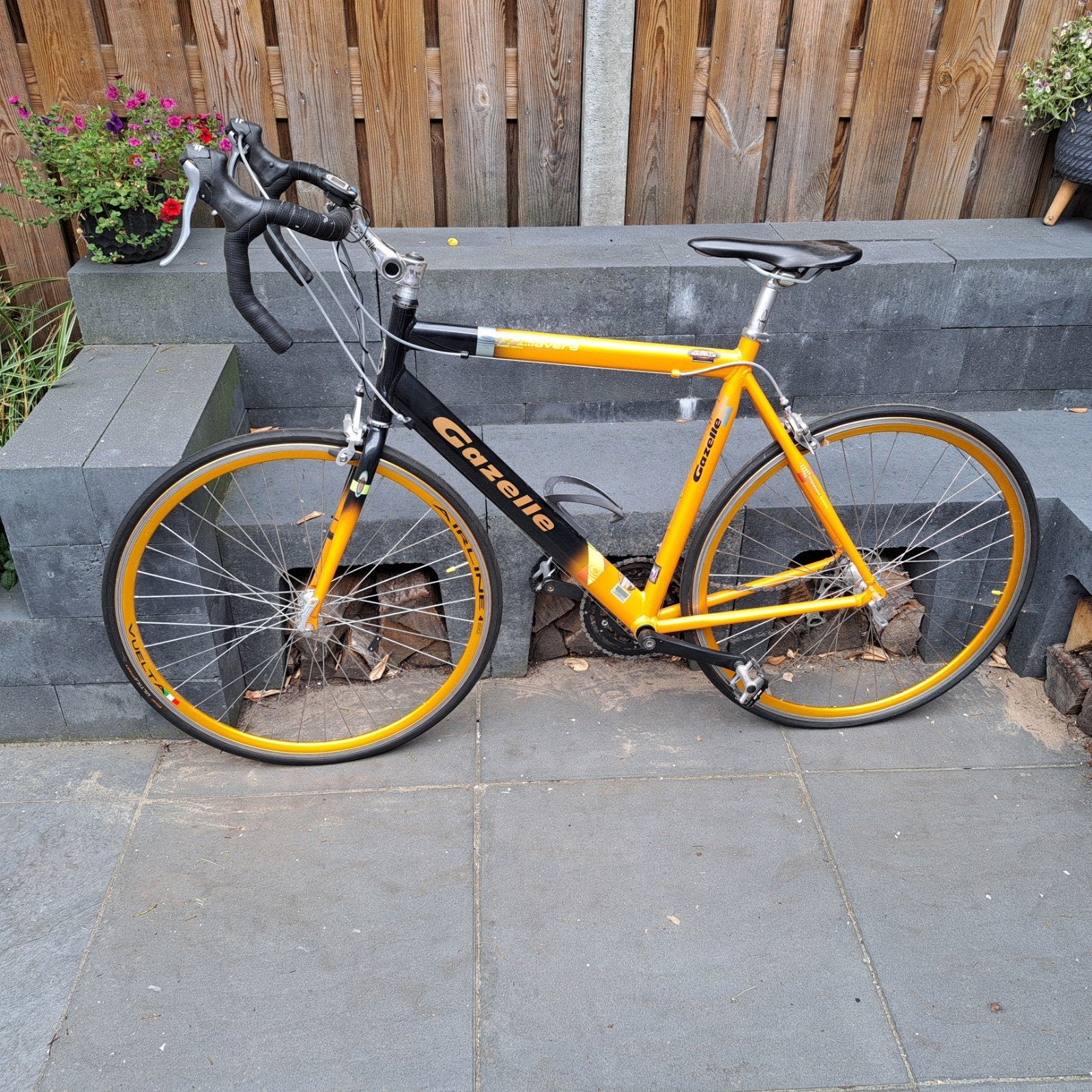 Gazelle Primavera racefiets - Opknapper, Fietsen en Brommers, Fietsen | Racefietsen, Gebruikt, Heren, Gazelle, 15 tot 20 versnellingen