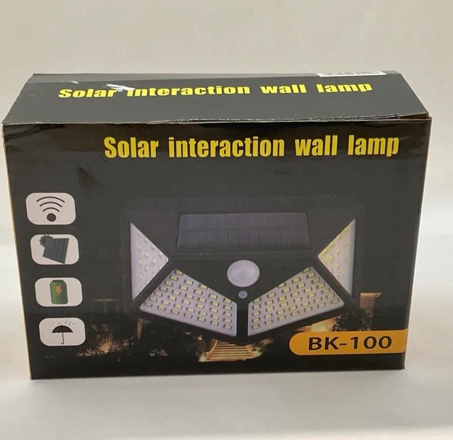 Solar wandlamp met sensor, Zonne-energie, Kunststof, Minder dan 50 watt, Wandlamp