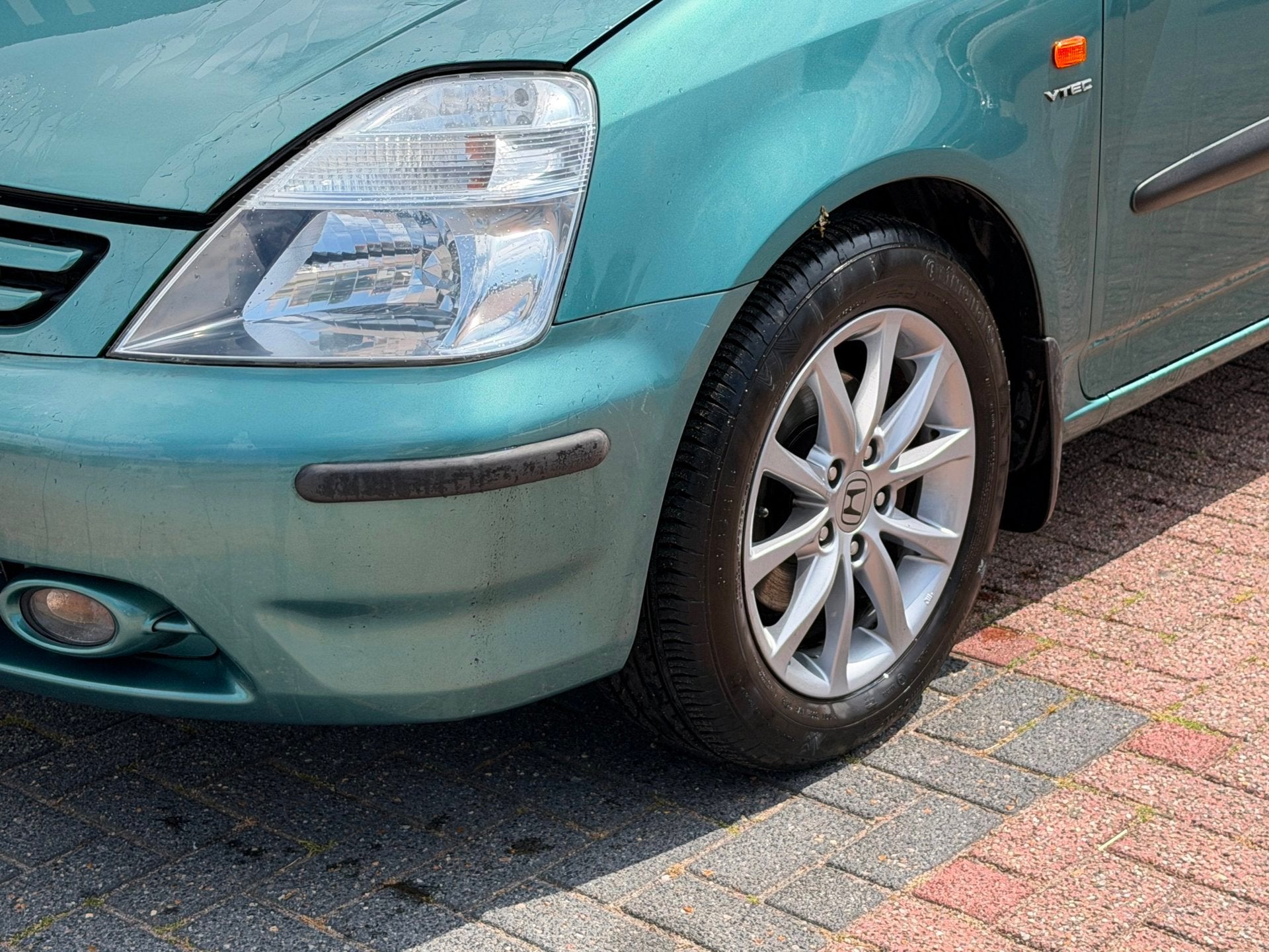 Honda Stream 1.7i ES Airco werkend|7 Persoons|Rijdt Goed!, Auto's, Gebruikt, 4 cilinders, Origineel Nederlands, Handgeschakeld