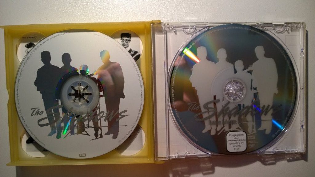 The Shadows - Platinum Collection (2 CD + DVD), Inclusief DVD, Pop, Ophalen of Verzenden, Zo goed als nieuw