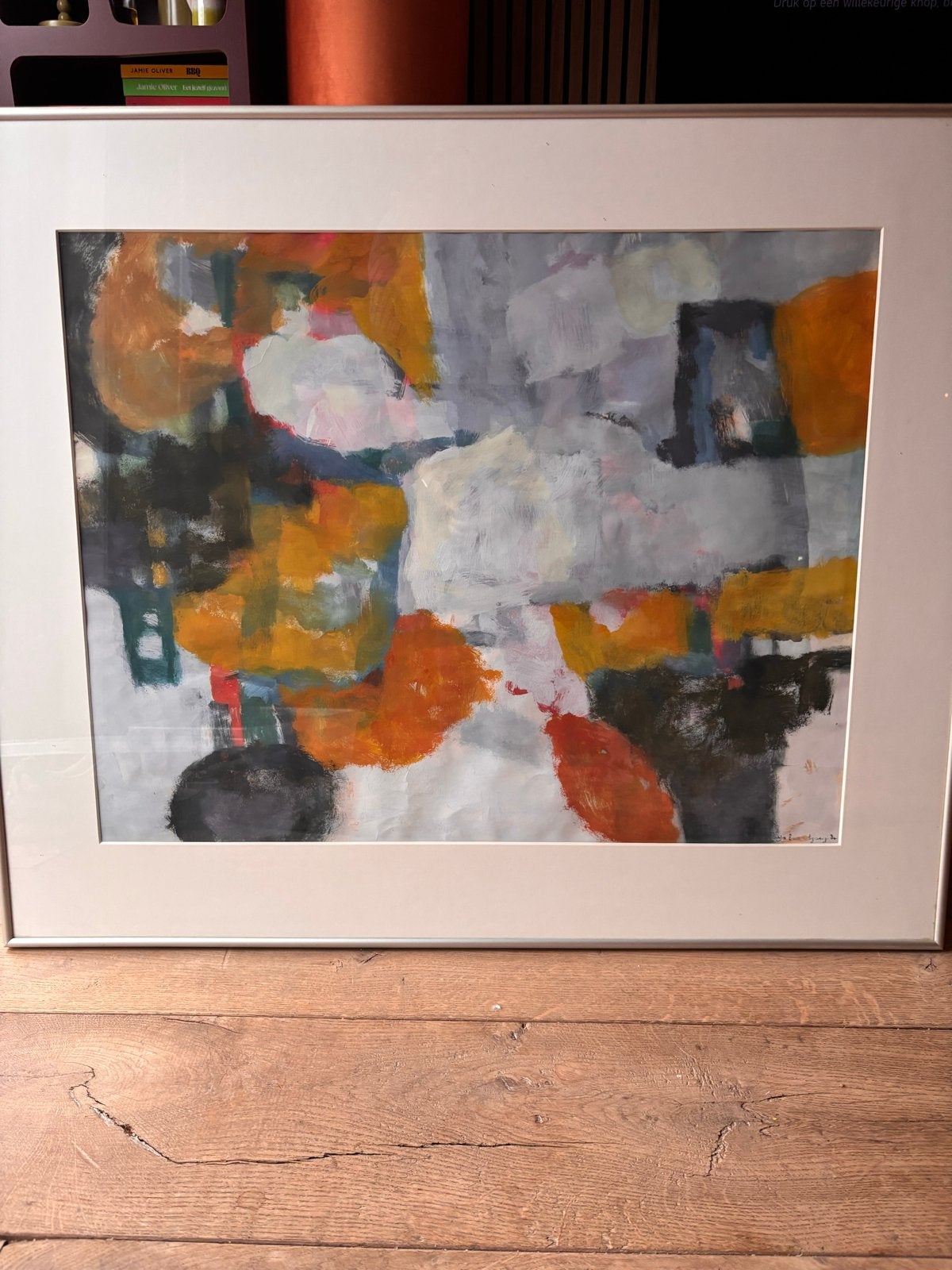 Yo Bwan Tjong - Capo d’Orlando II (Abstract werk), Ophalen
