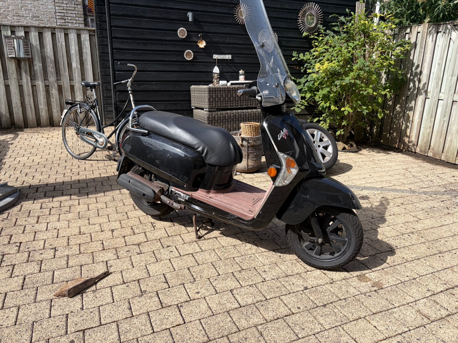 Kymco Like Snor 25km/h blauw kenteken, Ophalen, Gebruikt, Benzine, 50 cc